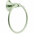 C S I Donner Glenshire Brushed Nickel Towel Ring DN2686BN